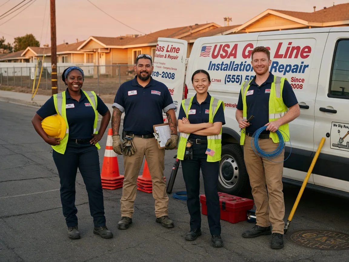 Gas Line Installation company in Midlothian, VA